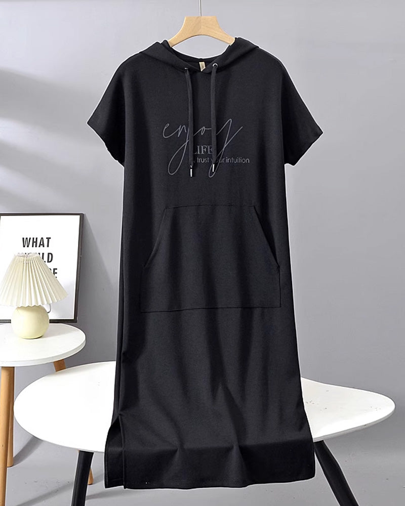 Saskia - Robe à Capuche Décontractée