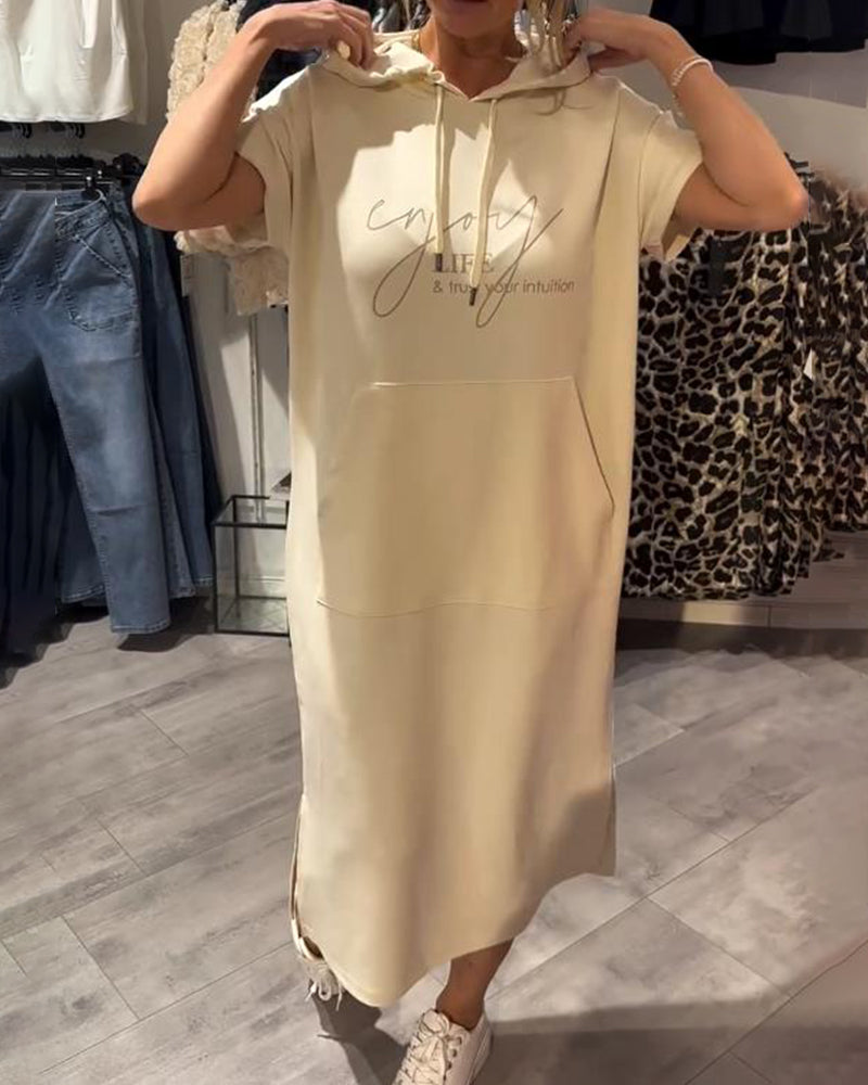 Saskia - Robe à Capuche Décontractée
