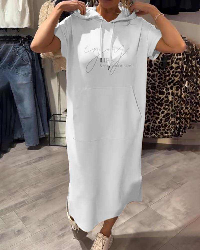Saskia - Robe à Capuche Décontractée