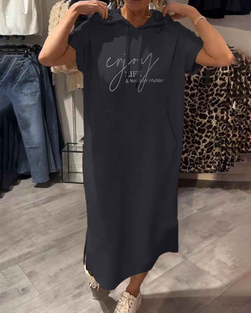 Saskia - Robe à Capuche Décontractée