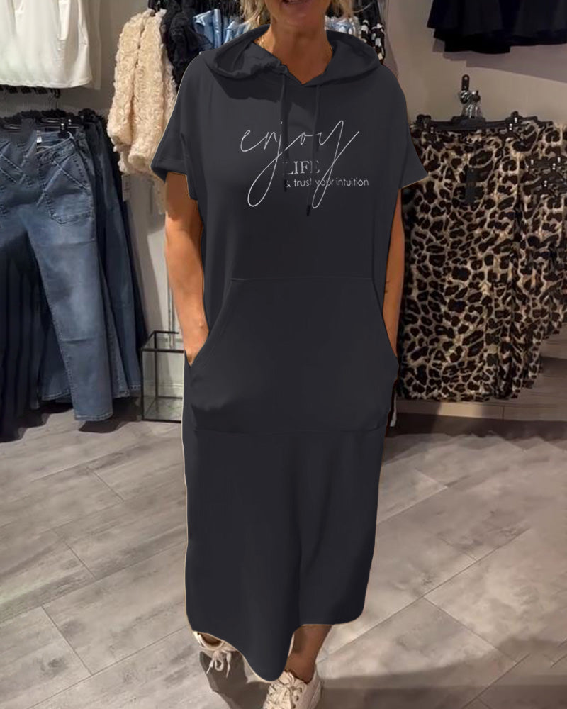 Saskia - Robe à Capuche Décontractée