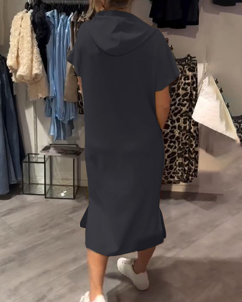 Saskia - Robe à Capuche Décontractée