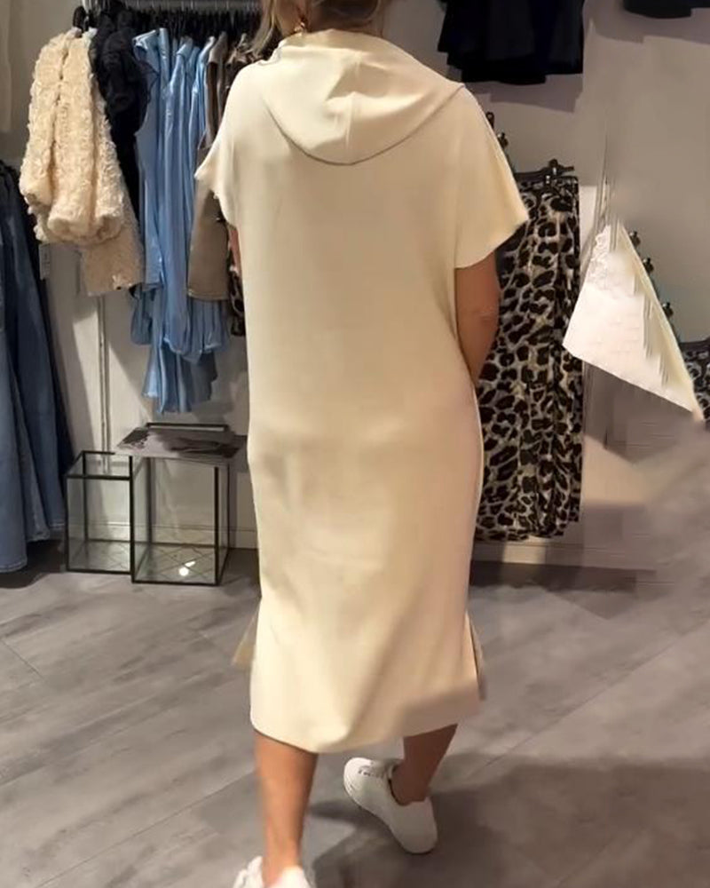 Saskia - Robe à Capuche Décontractée