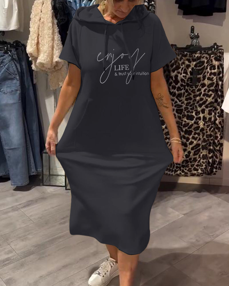 Saskia - Robe à Capuche Décontractée