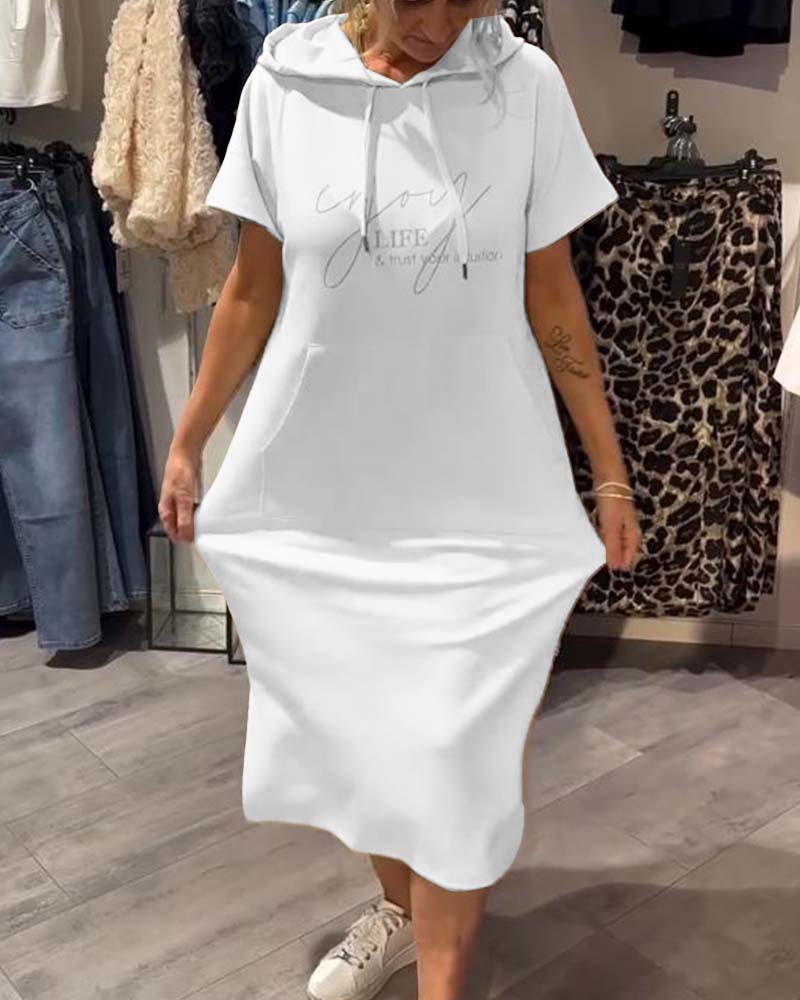 Saskia - Robe à Capuche Décontractée