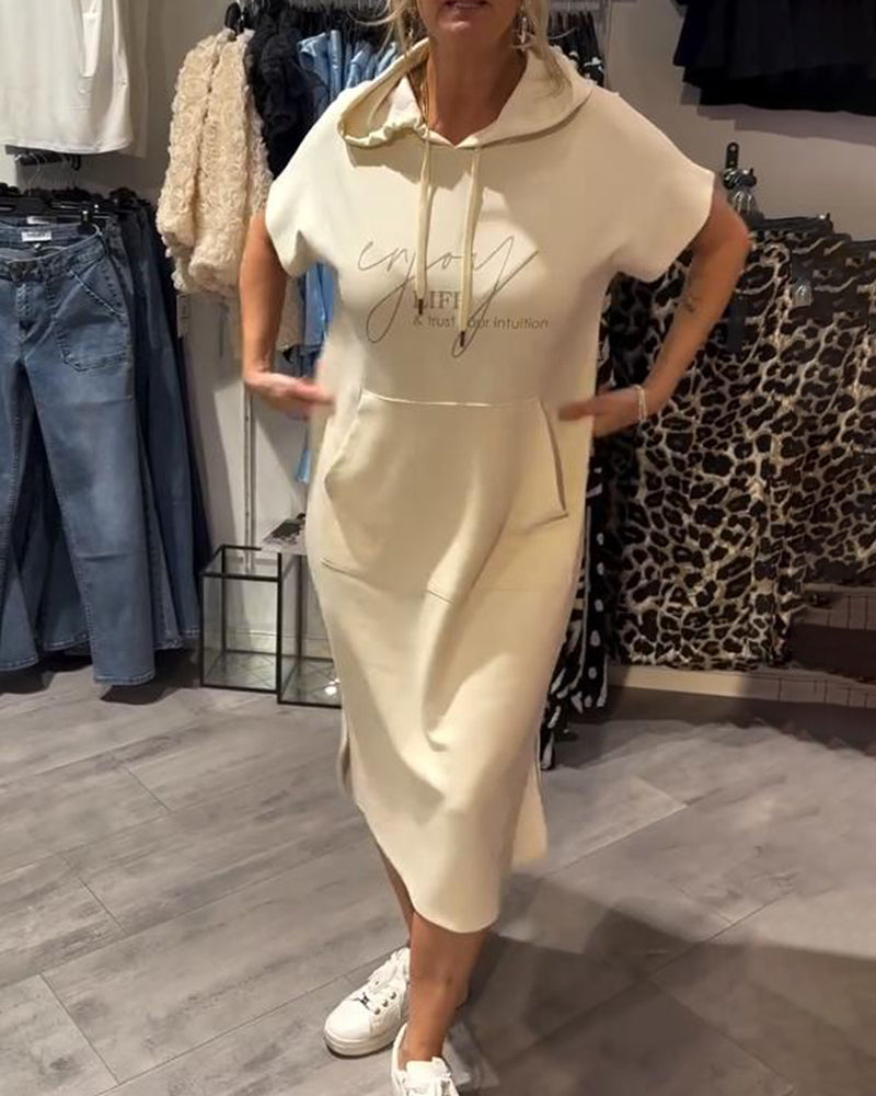 Saskia - Robe à Capuche Décontractée
