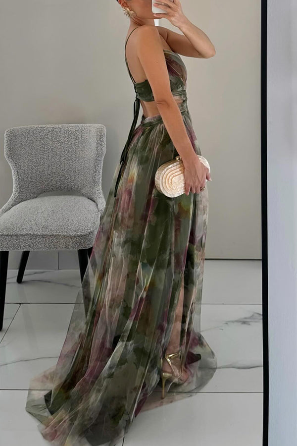 Frostine - Élégante Robe Florale