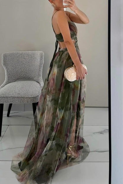 Frostine - Élégante Robe Florale