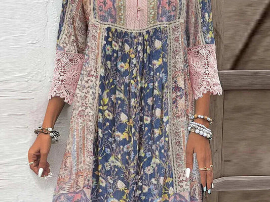 Kirsten - Robe Bohème Élégante