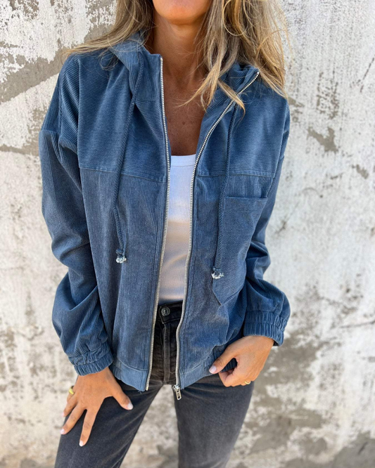 Clémence - Veste Velours Confortable