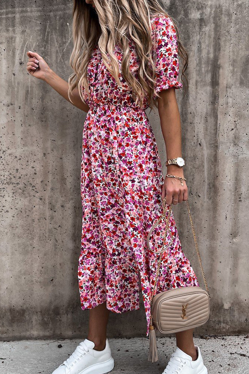 Georgia - Robe Florale Élégante