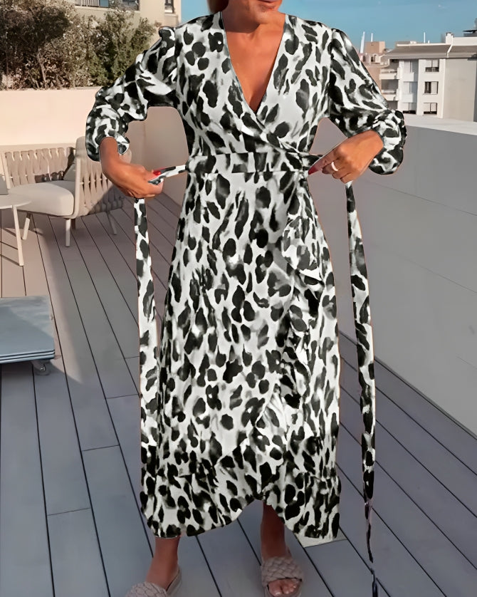 Sophia - Robe Léopard Audacieuse