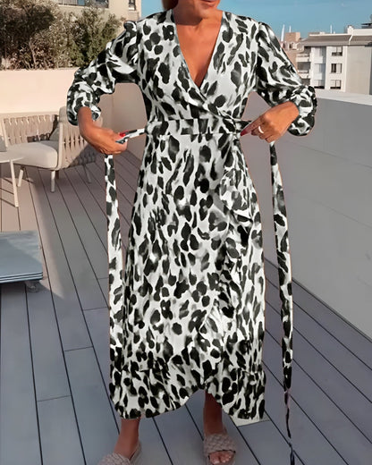 Sophia - Robe Léopard Audacieuse