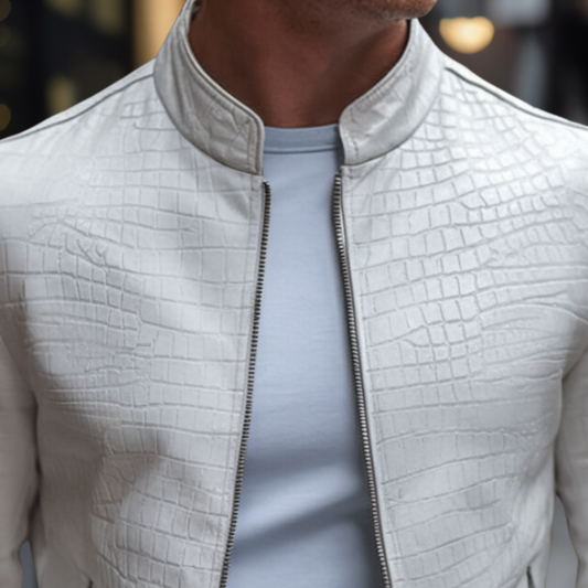 Maximus - Veste Python Luxueuse