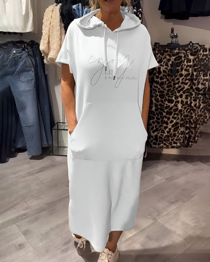 Saskia - Robe à Capuche Décontractée