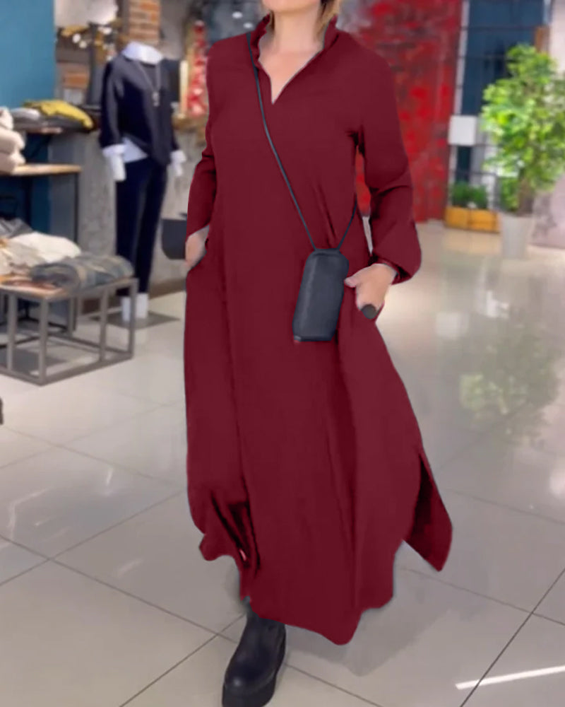 Evia - Robe Longue Élégante