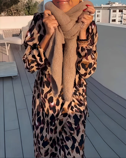 Sophia - Robe Léopard Audacieuse