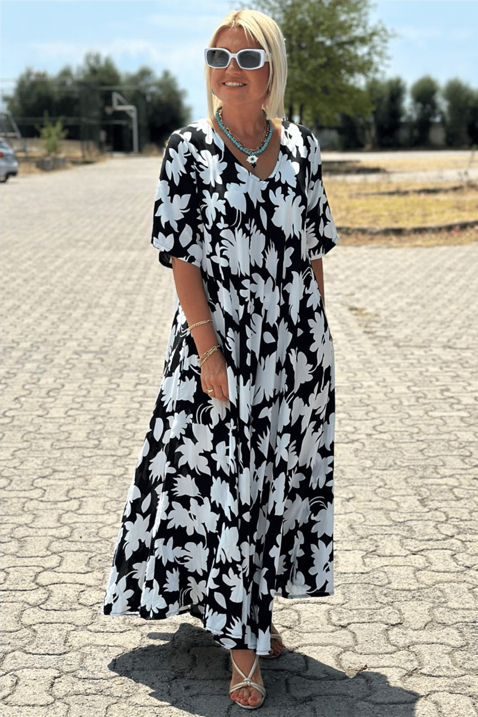 Brenda - Robe Décontractée Élégante