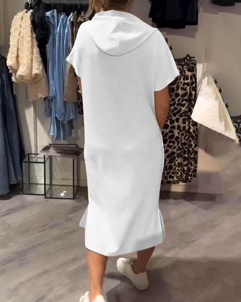Saskia - Robe à Capuche Décontractée