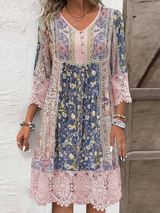 Kirsten - Robe Bohème Élégante