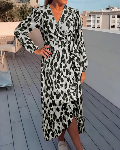 Sophia - Robe Léopard Audacieuse