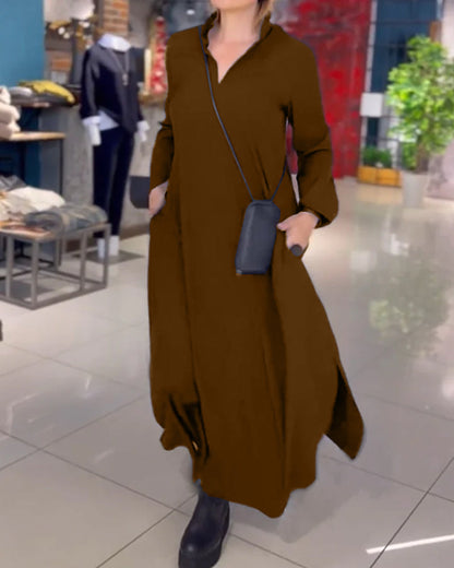 Evia - Robe Longue Élégante