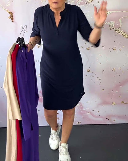 Hanlyn - Élégante Robe Minimaliste