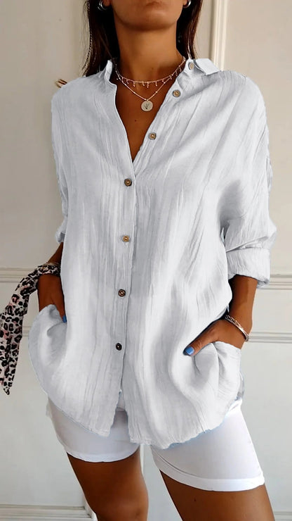 Krisha - Blouse Oversized Élégante