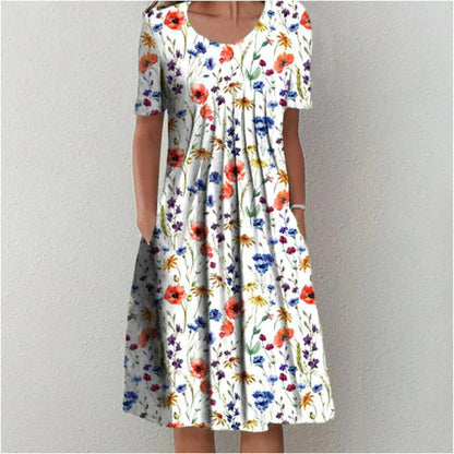 Celeste - Robe Midi Aérée Élegante