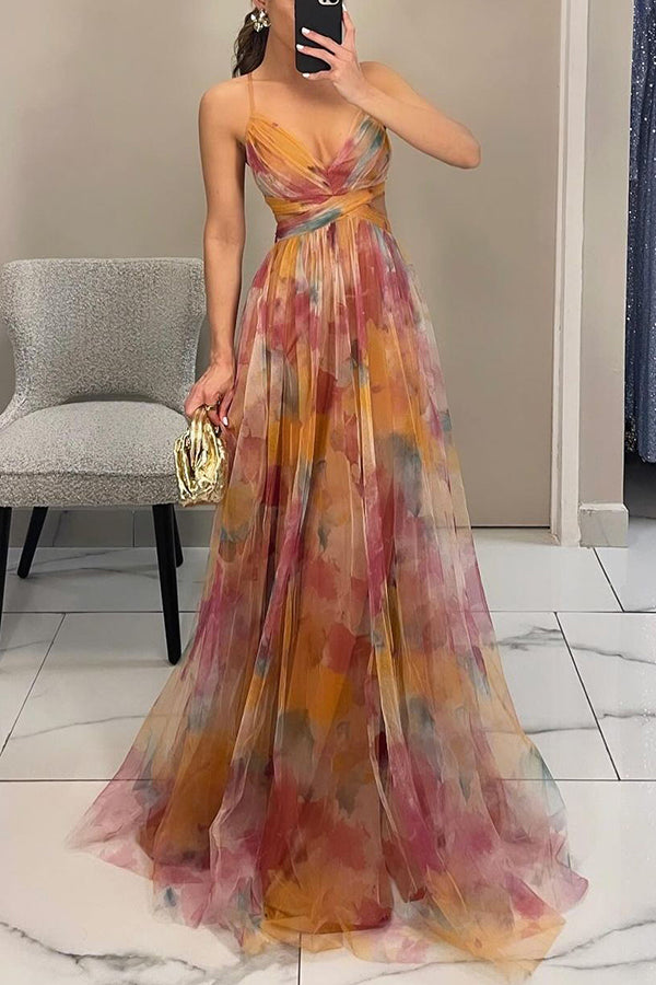 Frostine - Élégante Robe Florale