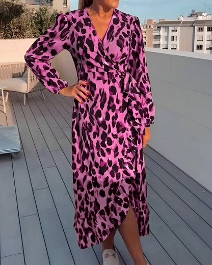 Sophia - Robe Léopard Audacieuse