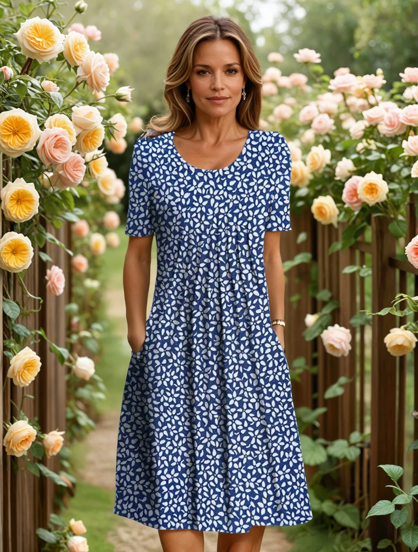 Olivia - Robe Élégante Décontractée