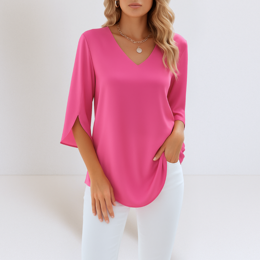 Sophie - Blouse Élégante Estivale