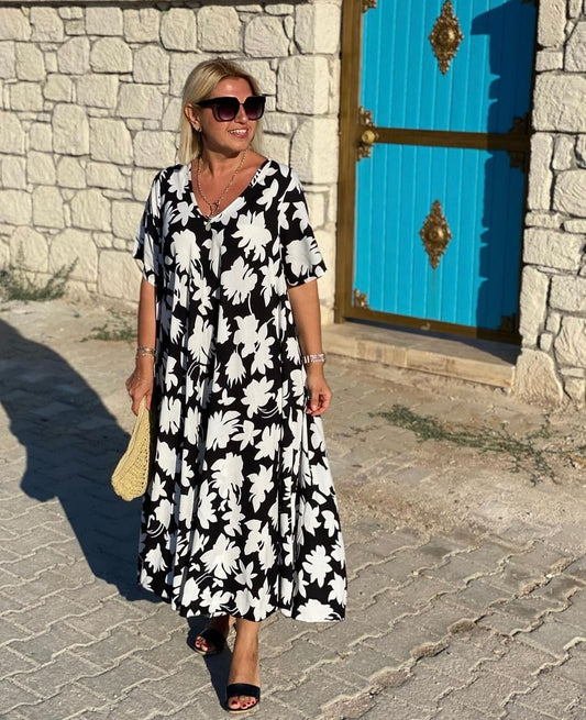 Brenda - Robe Décontractée Élégante