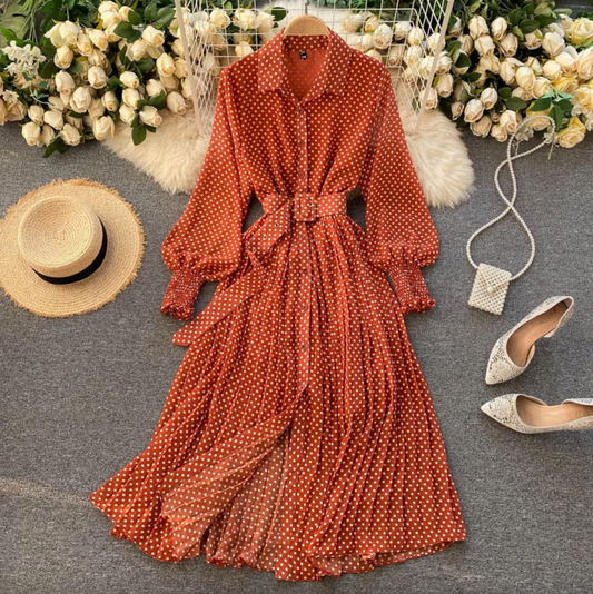 Johanna - Élégante Robe Brodée