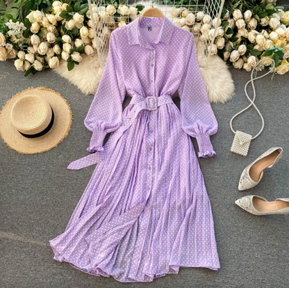 Johanna - Élégante Robe Brodée