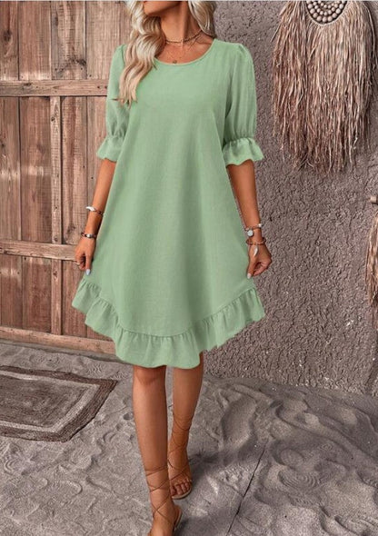 Roxane - Élégante Robe Midi