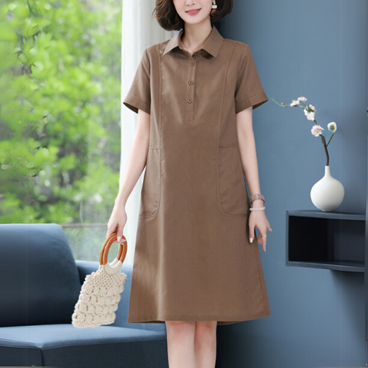 Ruth - Robe en Coton Vintage