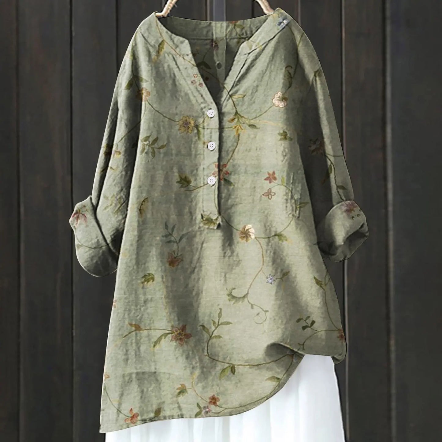 Daniela - Élégante Blouse Fleurie