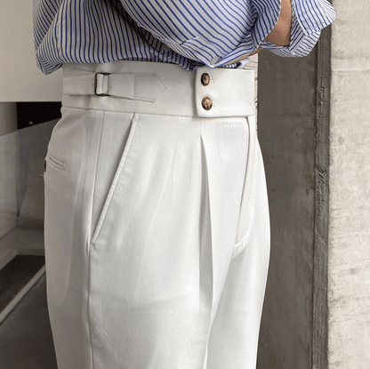 Edward - Pantalons Taille Haute Élégants