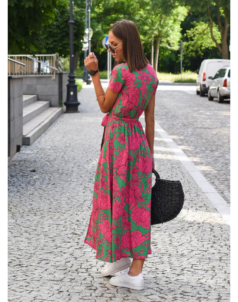 Eva - Robe Élégante en V