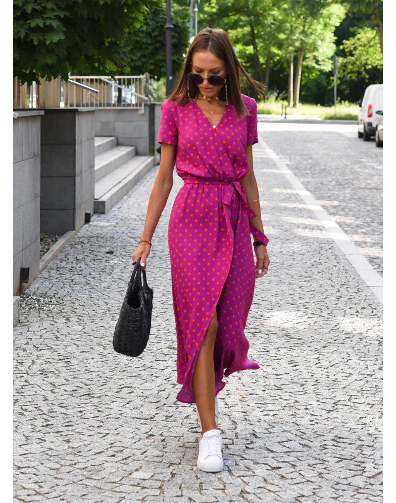 Eva - Robe Élégante en V
