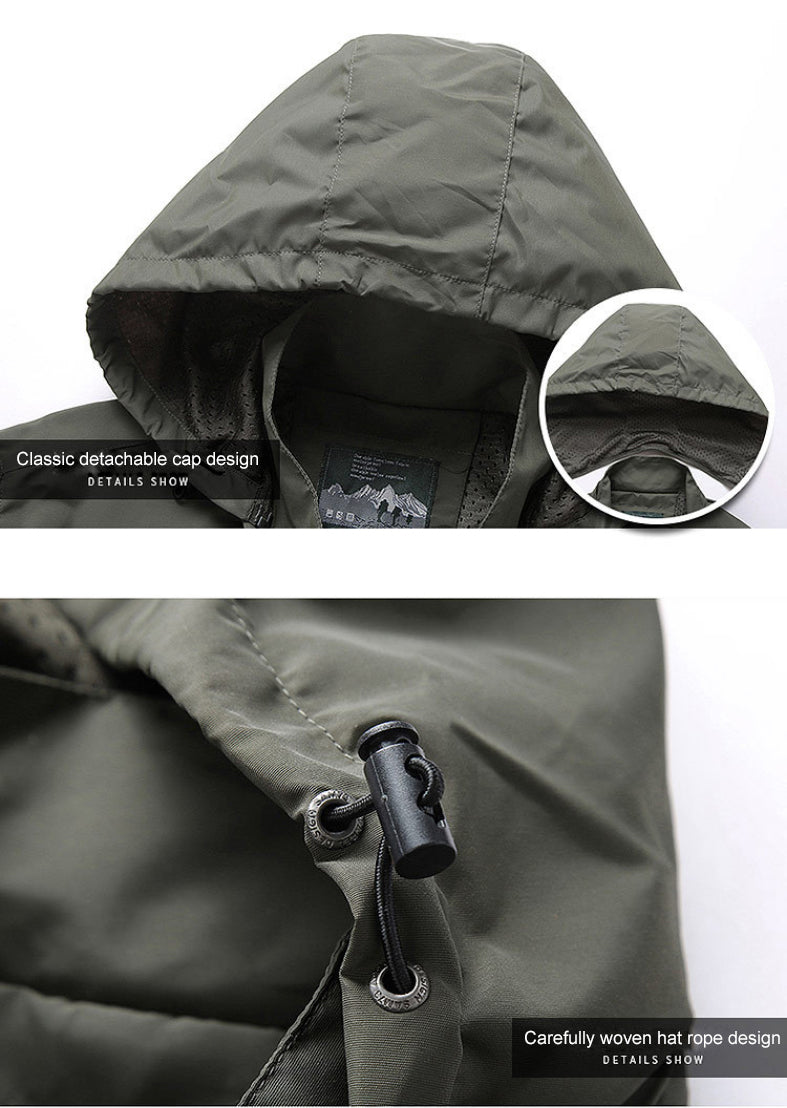 Jeremy - Veste Imperméable Élégante