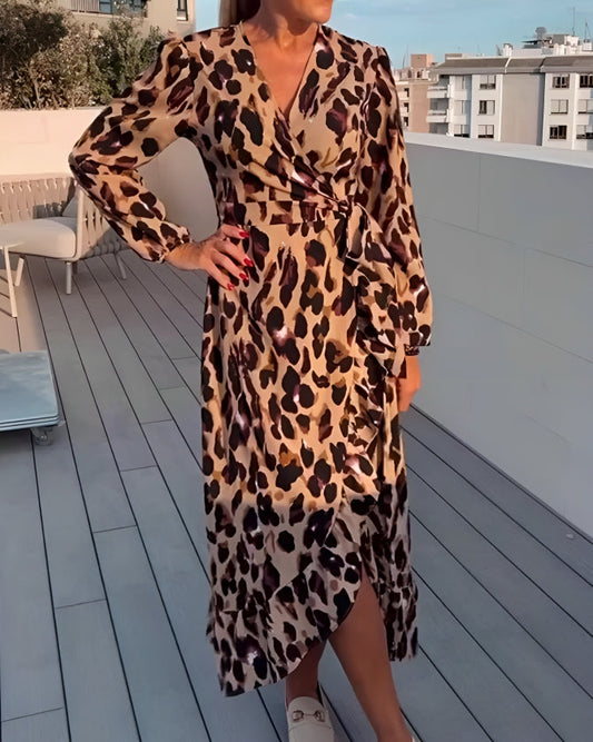 Sophia - Robe Léopard Audacieuse