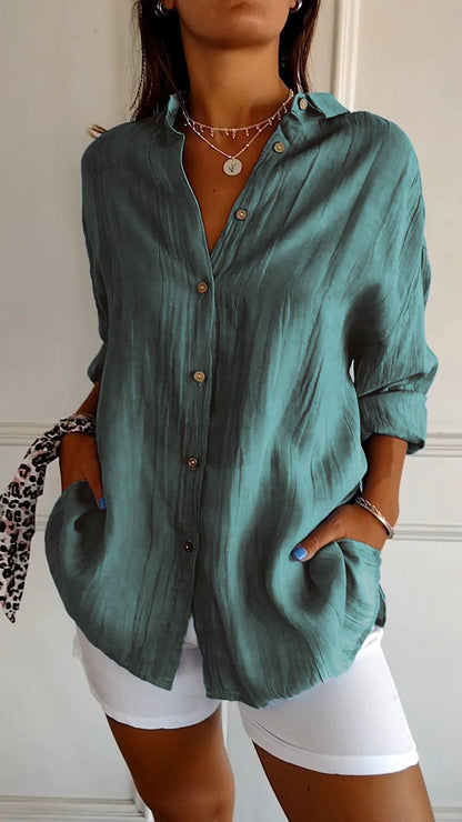 Krisha - Blouse Oversized Élégante