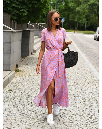 Eva - Robe Élégante en V