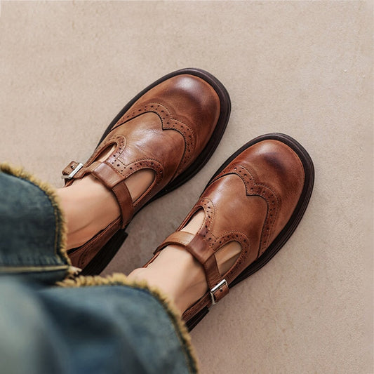 VELDA | MARY JANES ÉLÉGANTES EN CUIR