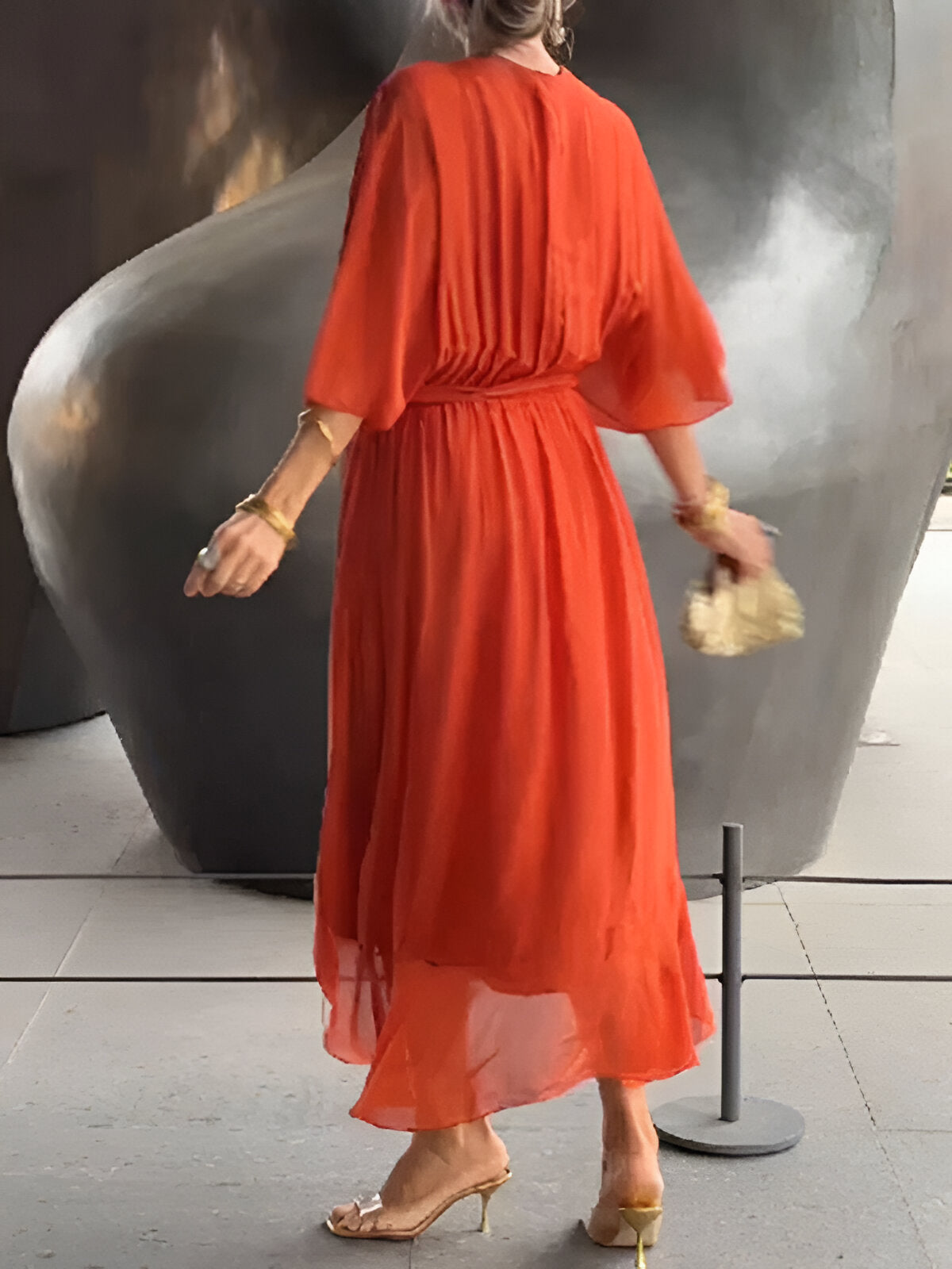 Monica - Robe Fluide Élégante