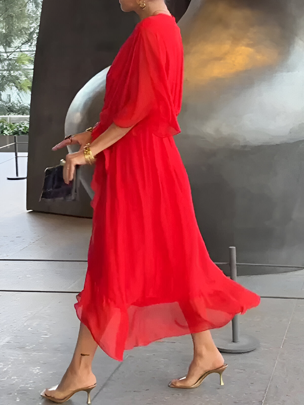 Monica - Robe Fluide Élégante