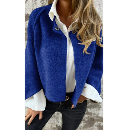 Elise™ | Manteau court à manches évasées chic